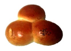 昔ながらの３色パン