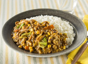 フライパンで作る！とうもろこしのキーマカレー